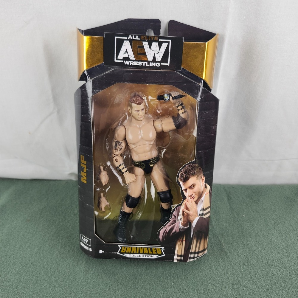 AEW Unrivaled Collection MJF Figure #47 Series 6 Maxwell Jacob Friedman NIB